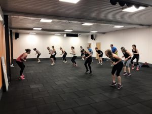 Insanity HIIT workout with Claire