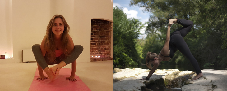 Julie and Olga Yoga intsructors