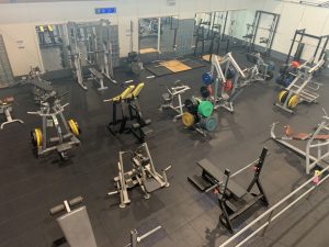 Free weights area