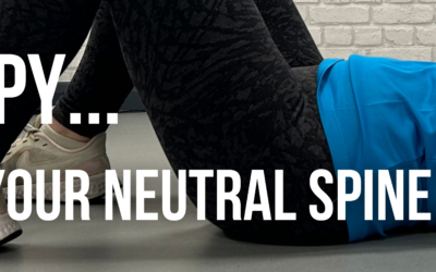 Finding Your Neutral Spine