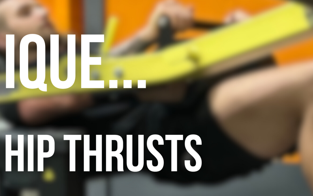 Machine hip thrusts