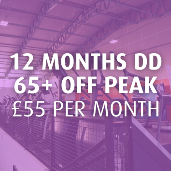 12 Months 65+ DD Off Peak £55 Per Month